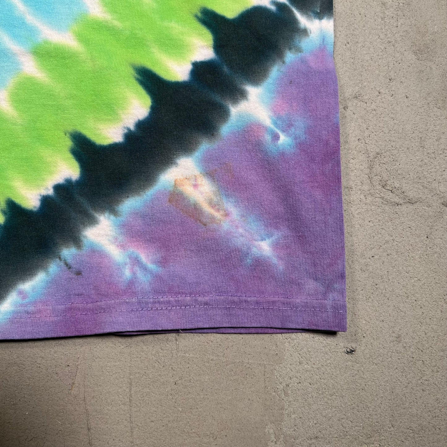 1997 Grateful Dead Mars Rover Space Tye Die Tee Size XL USED v9832