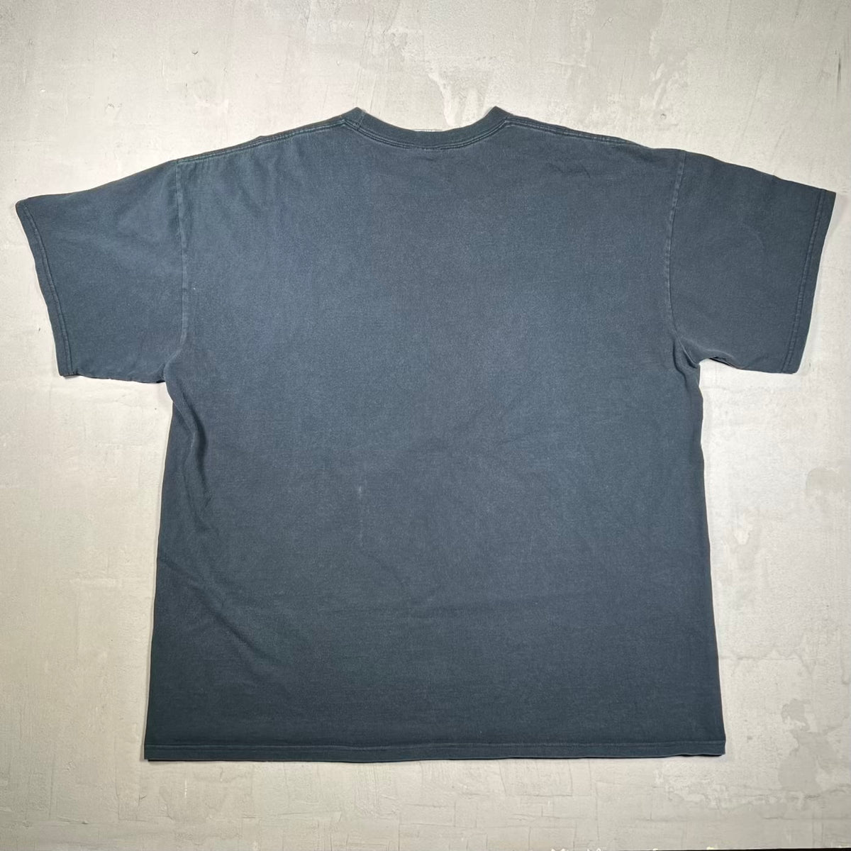 2005 Nike Mets Baseball Club Washed Black Tee Size XXL USED v20412