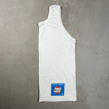 1989 Road House Movie Promo Tank White Size XL USED v20382