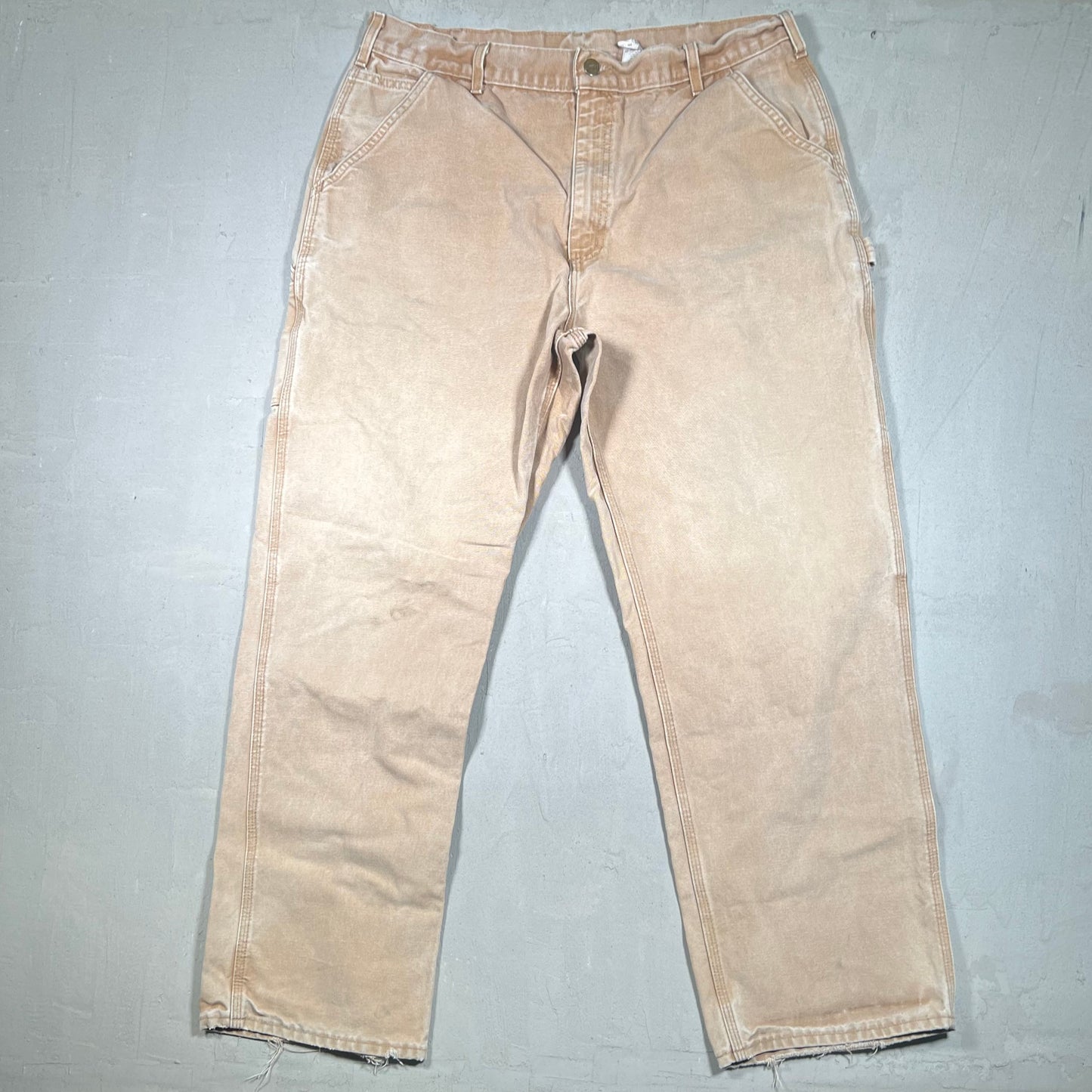 1990's Carhartt Tan Carpenter Pants Size 32 USED v19280