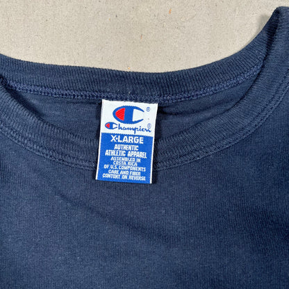 1996 Atlanta Olympic Champion Tag Navy Blue Tee Size XL USED v16378