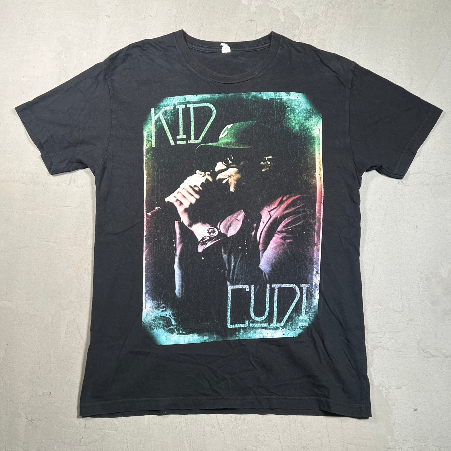 2011 Kid Cudi Cud Life Black Tour Tee Size Medium USED x12446