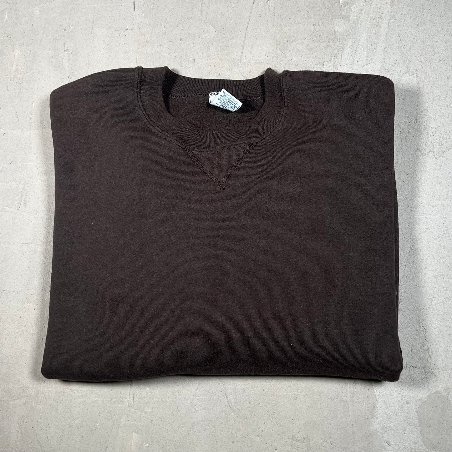 1990s Russell Atheltic Brown Crewneck Size Large USED v19056