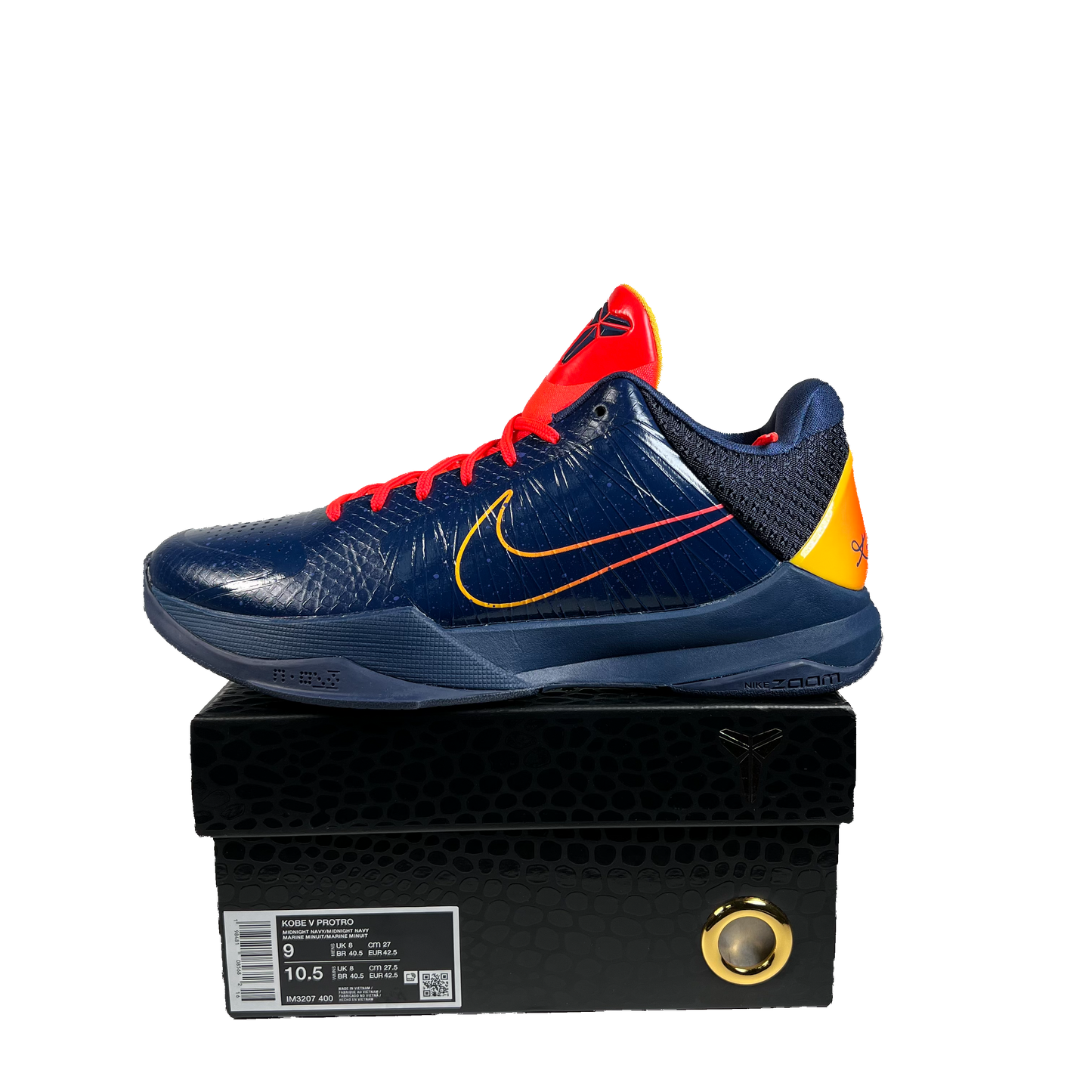 Nike Kobe 5 Caitlin Clark Indiana Fever (2025) Size 9 NEW s22248
