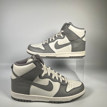Nike Dunk High (2012) Grey/White 317982123 Size 9 NEW s4299