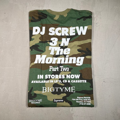 Supreme DJ Screw SUC Camo Tee Size Large NEW x17421