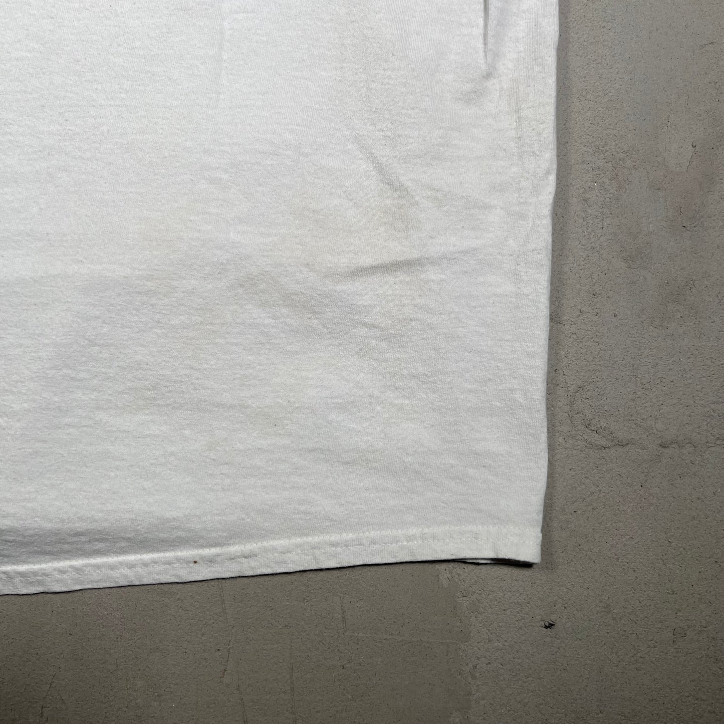Travis Scott White "Mugshot" Tee Size XXL USED x15421