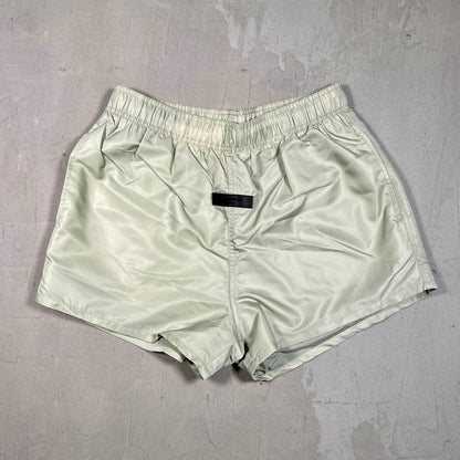 Fear of God Fog Essentials Nylon Sea Foam Shorts Size Small NEW x17531