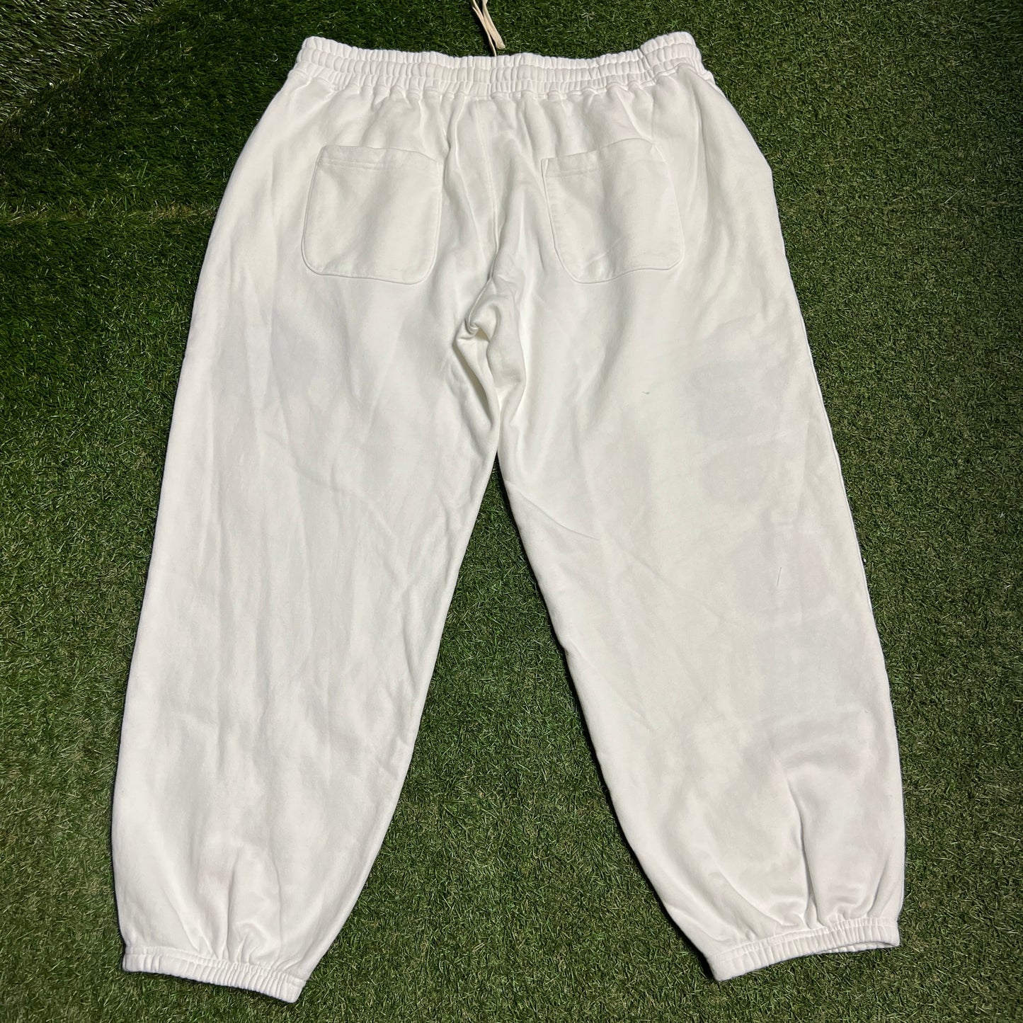 Vale Valley Dreams Sports Dept White Sweatpants Size XL USED x14140