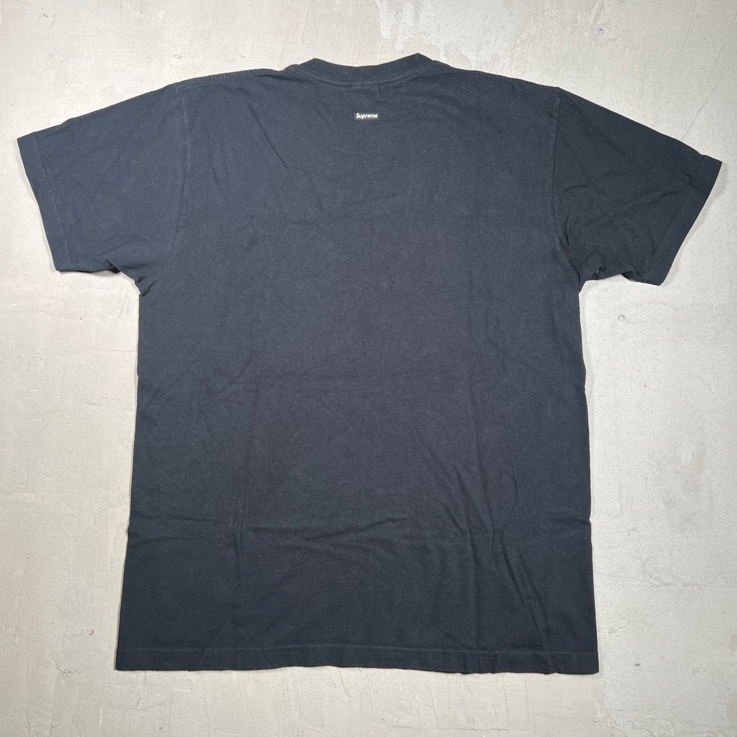 Supreme Mum and Dad Black Tee Size Large USED x17371