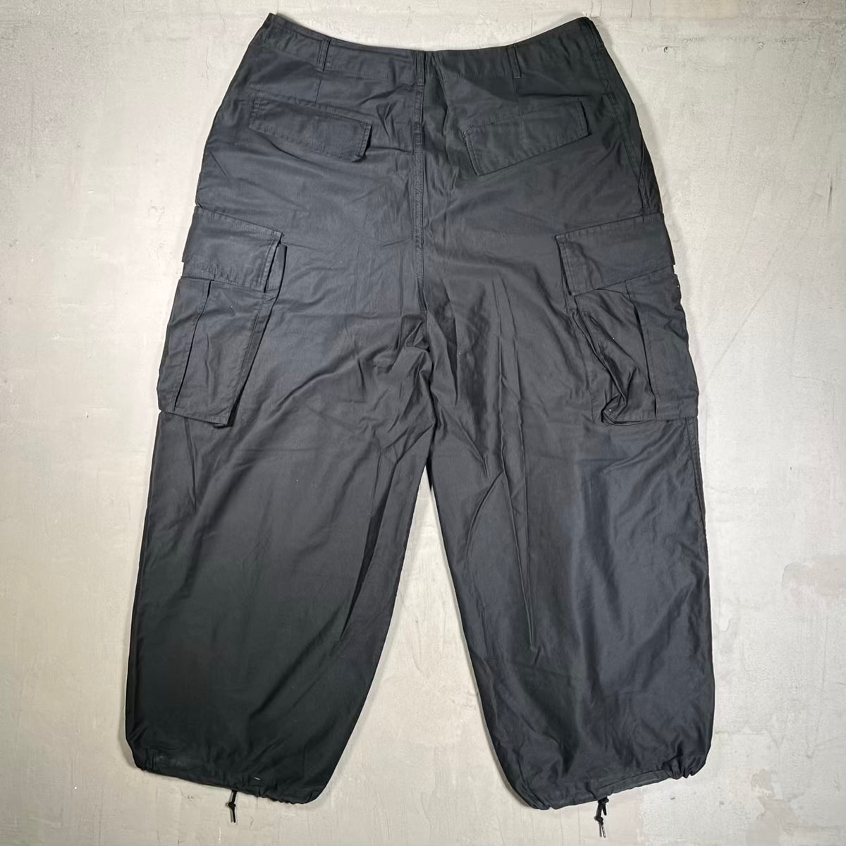 Needles Black Lightweight Cargo Pants Size Large USED x18921