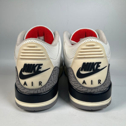 Jordan 3 White Cement Reimagined (2023) Size 11 USED s22070