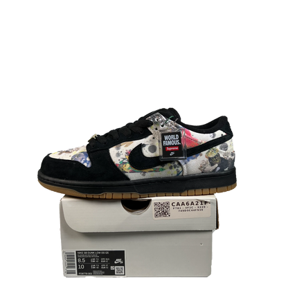 Nike SB Dunk Low Supreme Rammellzee (2023) Size 8.5 NEW s22548