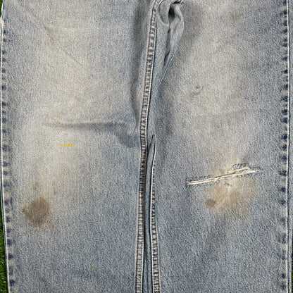 2001 Levi 545 Bronze Tab Blue Jeans Size 34 USED v17958