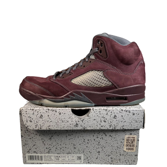 Jordan 5 Burgundy (2023) Size 10 USED s21308