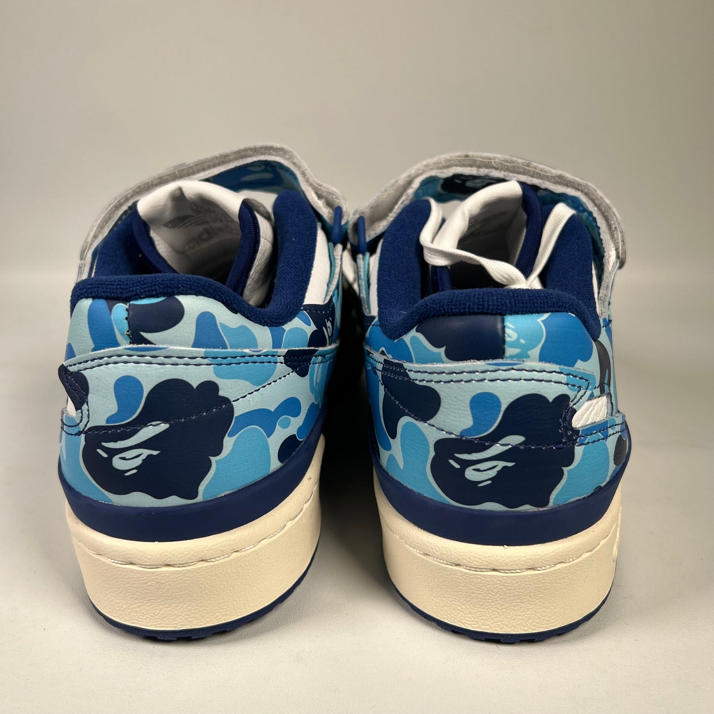 Adidas Forum 84 Low Bape Blue Camo (2023) Size 8 NEW s19622