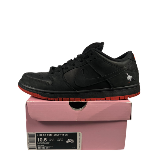 Nike SB Dunk Low Black Pigeon (2017) Size 10.5 USED s18742