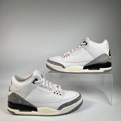 Jordan 3 White Cement Reimagined (2023) Size 7 USED s23501