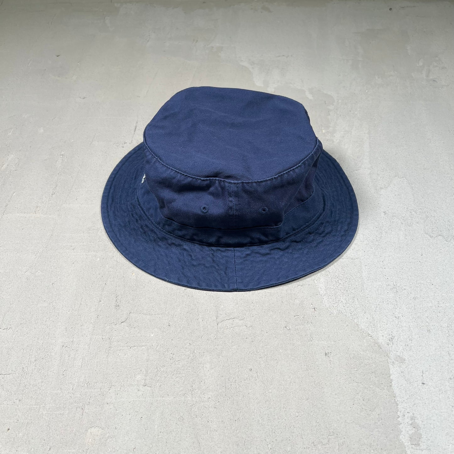 Polo Ralph Lauren Collegiate Bear Navy Bucket Hat USED v18999
