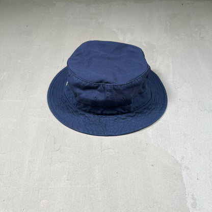 Polo Ralph Lauren Collegiate Bear Navy Bucket Hat USED v18999