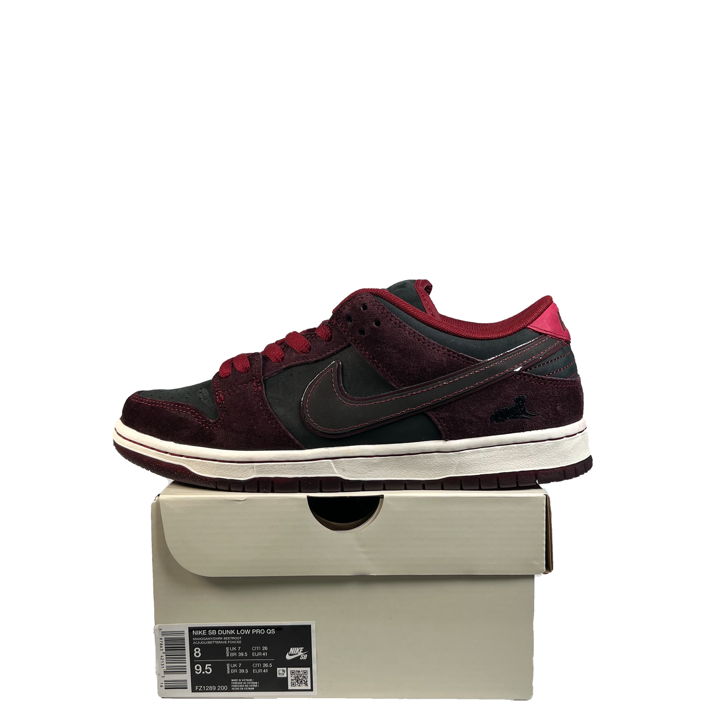Nike SB Dunk Low Riot Skateshop (2025) Size 8 USED S21520