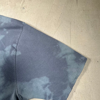 1990s Toronto Maple Leafs Hockey Blue Tie Dye Tee Size Large USED v18934