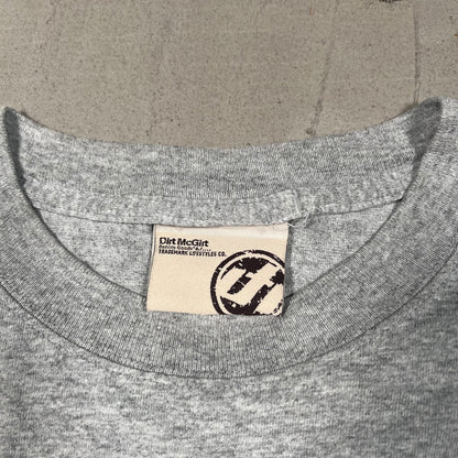 Y2K ODB Old Dirty Bastard For President Dirt Mcgirt Grey Tee Size XL USED v17125