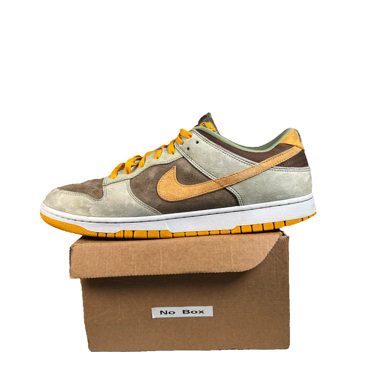 Nike Dunk Low Dusty Olive (2021) Size 14 USED s22583