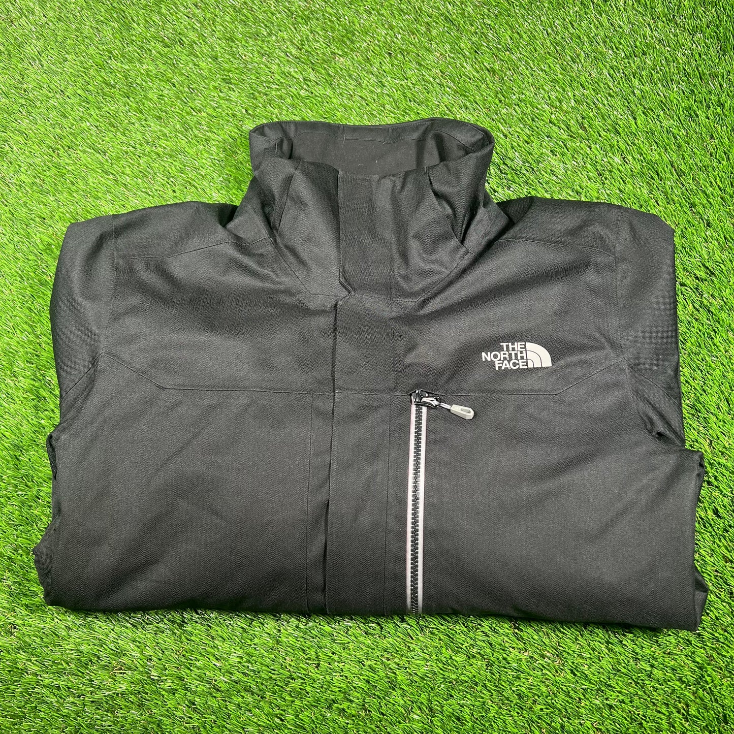 North Face Black Field Jacket Size Medium USED v17061
