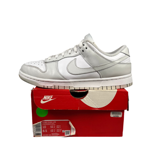 Nike Dunk Low Photon Dust Size 8.5m / 10w USED s17957