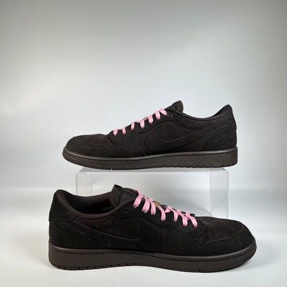 Jordan 1 Low Travis Scott Velvet Brown (2024) Size 12 USED s23343