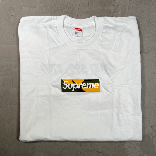 Supreme Box Logo Tee White (2017) Size Large NEW x18877
