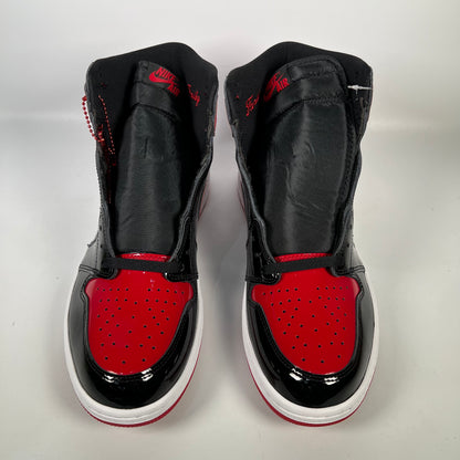 Jordan 1 High Patent Bred (2021) Size 12 NEW s18779