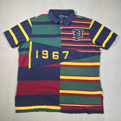 2014 Polo Ralph Lauren Patchwork Polo Size XXL USED v19130