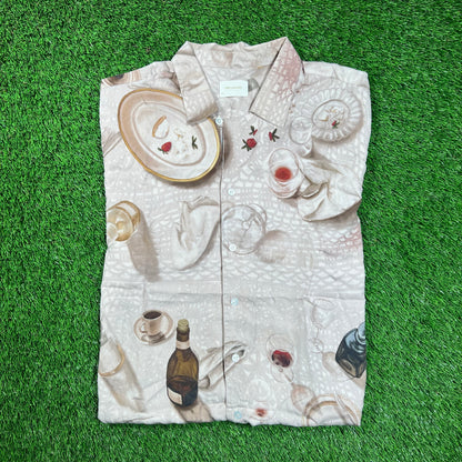 Aime Leon Dore ALD Dinner Scene Leisure Shirt Size XL USED x16548