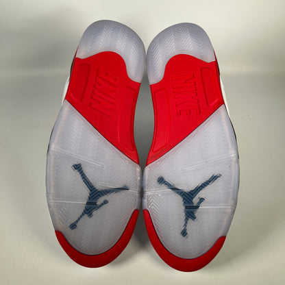 Jordan 5 Fire Red Black Tongue (2025) Size 10.5 NEW s18757