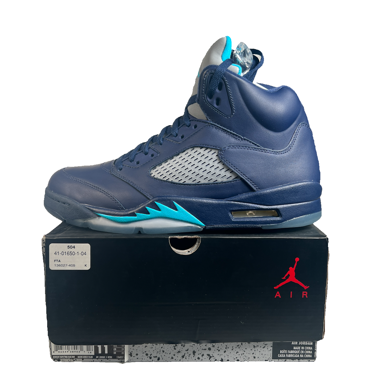 Jordan 5 Pre-Grape (2015) Size 11 NEW s23398