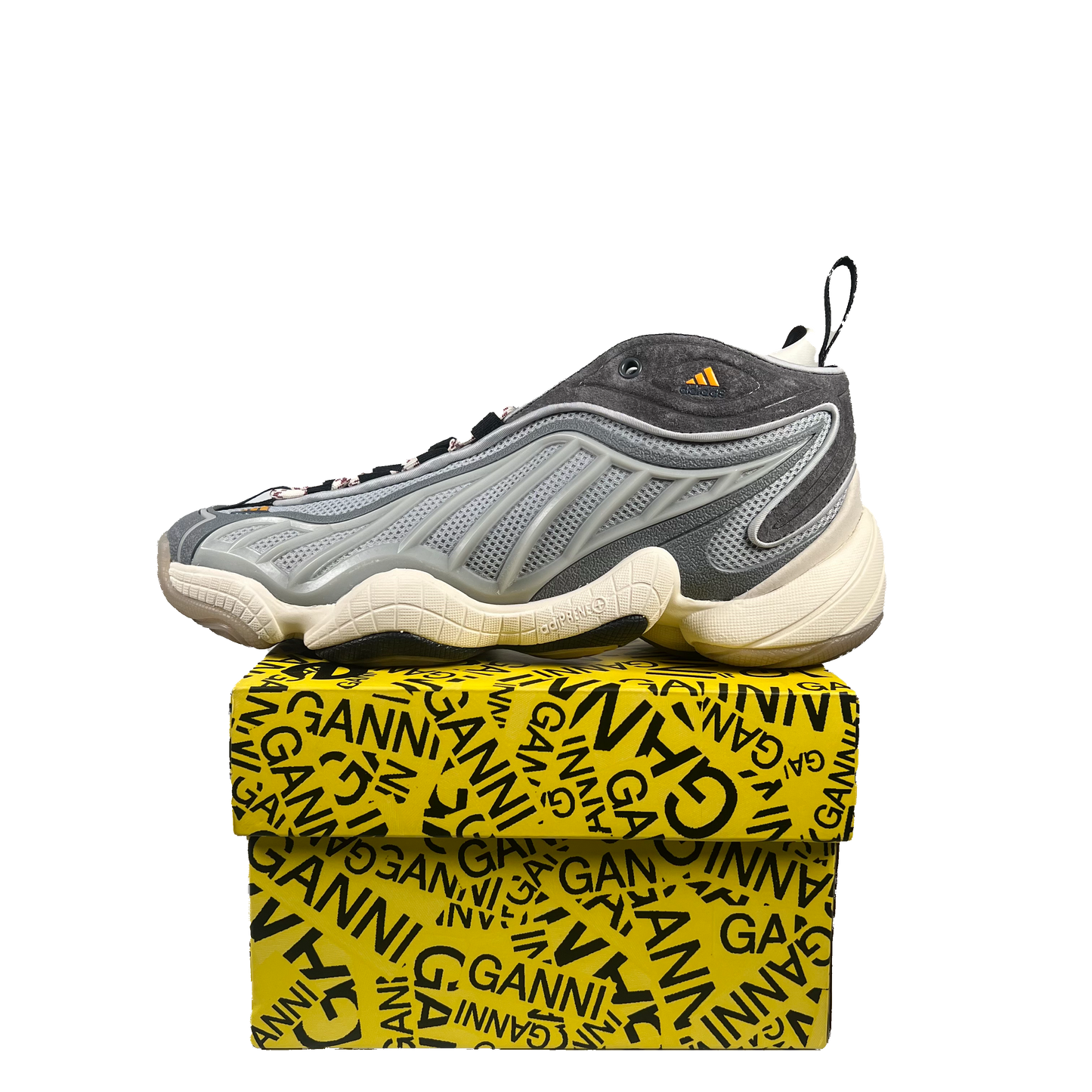 Adidas Intimidation Packer Stone Grey (2023) Size 8 USED s19910