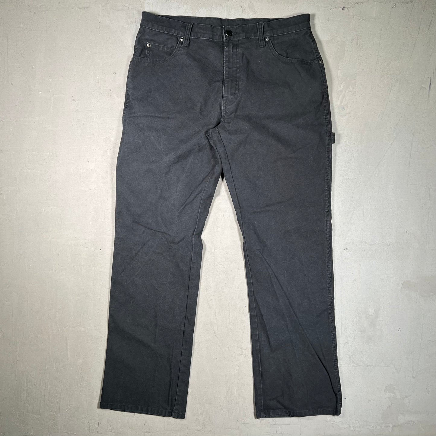 Dickies Black Carpenter Pants Size 33x32 USED v19148