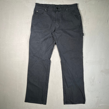 Dickies Black Carpenter Pants Size 33x32 USED v19148