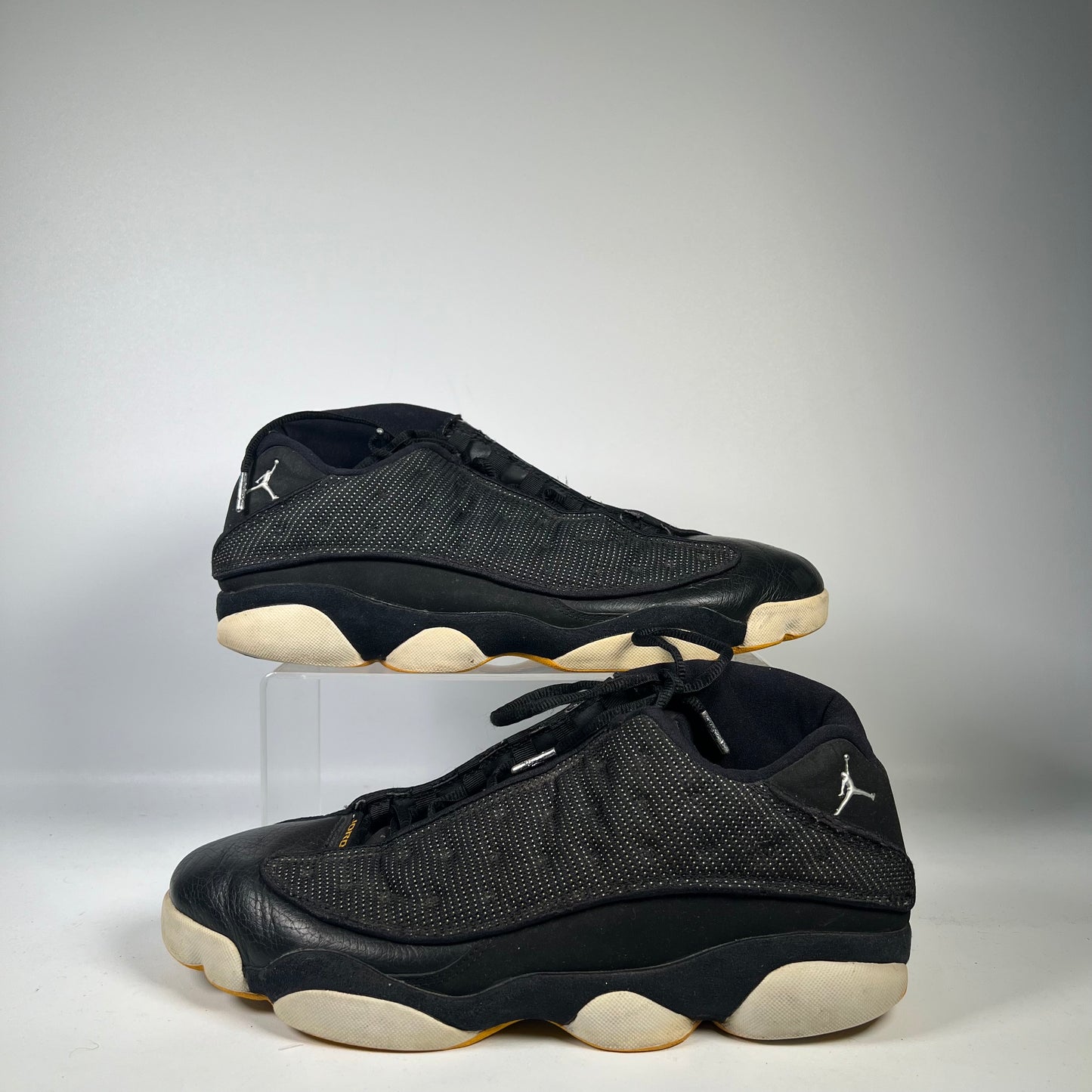 Jordan 13 Low Black Varsity Maize (2005) Size 13 USED s18732