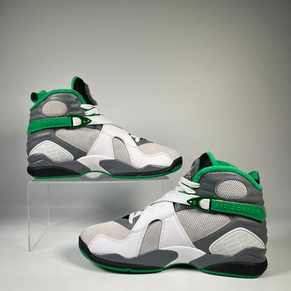 Jordan 8 University of Oregon PE Pure Platinum SAMPLE Size 9 NEW s10661