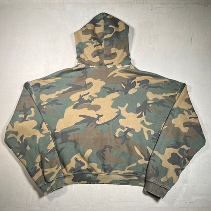 GV Gallery Raspberry Hills Camo "Rasp" Logo Full Zip Hoodie Size XXL USED x17491