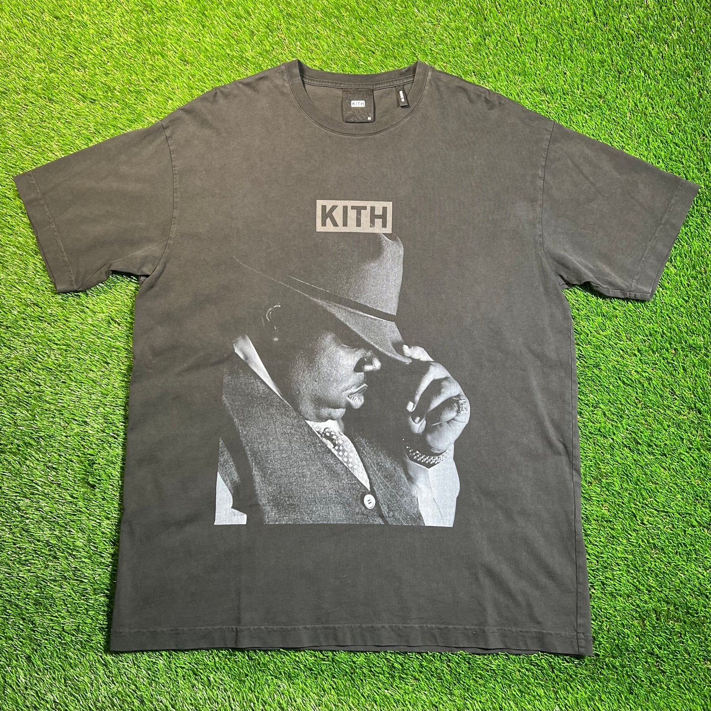 Kith Notorious BIG Black Tee Size Medium USED x16979