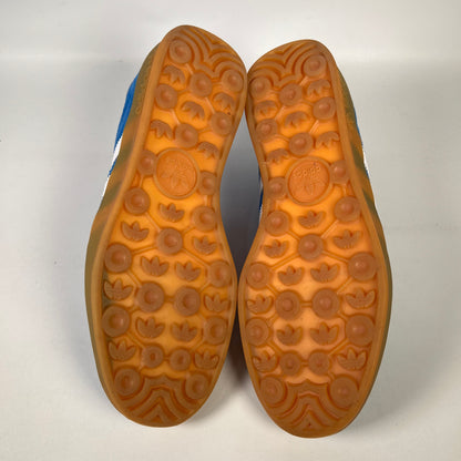 Adidas Gazelle Indoor Blue Bird Gum (2022) Size 8.5 USED s20166