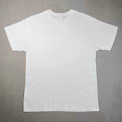 Stussy Nike "Increase the Peace" White Tee Size Medium USED x15604