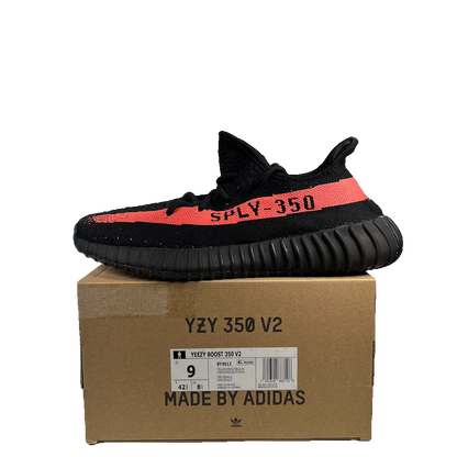 Yeezy 350v2 Core Black Red (2016) Size 9 NEW s23750