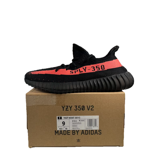 Yeezy 350v2 Core Black Red (2016) Size 9 NEW s23750