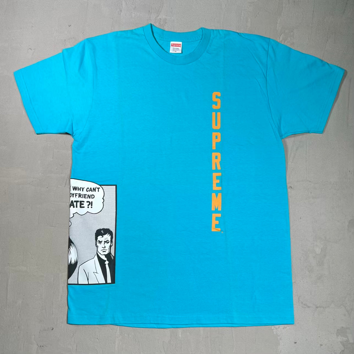 Supreme Thrasher Boyfriend Teal Tee (2017) Size XL NEW x18540