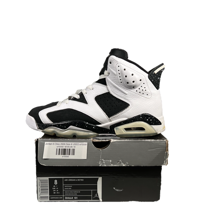 Jordan 6 Oreo (2009) Size 8 USED s15550